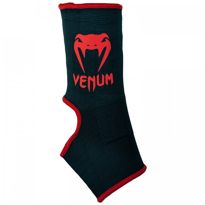 Наглезенки - Venum Kontact Ankle Support Guard - Black/Red​